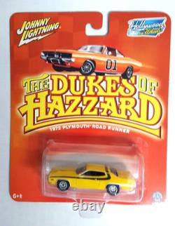 Johnny Lightning Hollywood on Wheels The Dukes of Hazard Original 3 Car Set