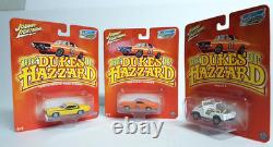 Johnny Lightning Hollywood on Wheels The Dukes of Hazard Original 3 Car Set