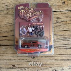 Johnny Lightning The Dukes Of Hazzard 1969 Dodge Charger with Bo's Autograph