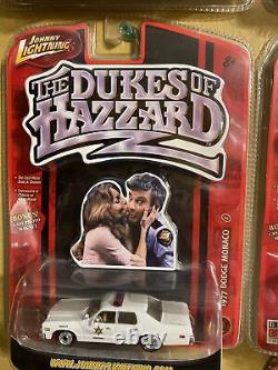 Johnny Lightning The Dukes of Hazzard Dirty General Lee Diecast Complete Set