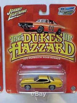 Johnny Lightning The Dukes of Hazzard Set of 3 incl. General Lee