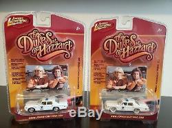 Johnny Lightning White Lightning & Reg Dukes Of Hazzard Enos's Patrol Car