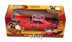 Johnny WHITE Lightning Dukes Of Hazzard GENERAL LEE Signed Tom Wopat Luke Duke