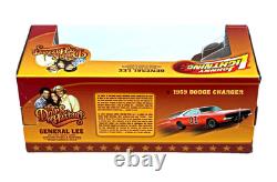 Johnny WHITE Lightning Dukes Of Hazzard GENERAL LEE Signed Tom Wopat Luke Duke