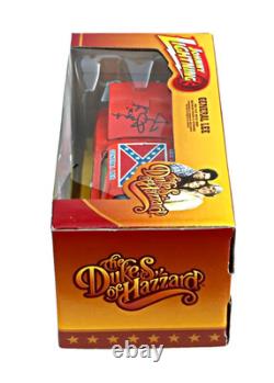 Johnny WHITE Lightning Dukes Of Hazzard GENERAL LEE Signed Tom Wopat Luke Duke