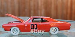 Johnny WHITE Lightning Dukes Of Hazzard GENERAL LEE Signed Tom Wopat Luke Duke