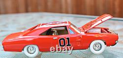 Johnny WHITE Lightning Dukes Of Hazzard GENERAL LEE Signed Tom Wopat Luke Duke