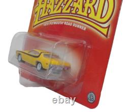 Johnny White Lightning Dukes Of Hazzard 1972 Plymouth Road Runner Car High Grade
