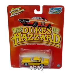 Johnny White Lightning Dukes Of Hazzard 1972 Plymouth Road Runner Car High Grade