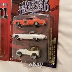 Joy Ride Die-Cast The Dukes of Hazzard Hot Pursuit & Motion Picture Set 2x