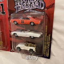 Joy Ride Die-Cast The Dukes of Hazzard Hot Pursuit & Motion Picture Set 2x