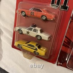 Joy Ride Die-Cast The Dukes of Hazzard Hot Pursuit & Motion Picture Set 2x