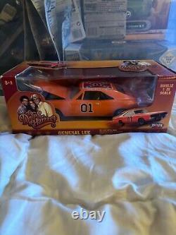 Joy Ride Dukes of Hazzard General Lee 1969 Dodge Charger Orange Diecast 125