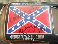 Joyride 118 Dukes of Hazzard BLACK DIRTY General Lee 1969 Dodge Charger SIGNED