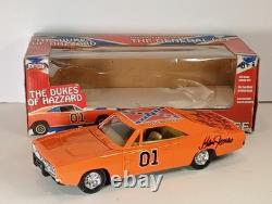 Joyride Dukes Of Hazzard 1969 Charger General Lee 125 Diecast Signed By Cooter