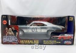 Joyride General Lee 1969 Dodge Charger Dukes of Hazzard 118 Diecast Chrome New