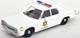 Kk Scale Hazzard County Police 1974 Dodge Monaco 1/18 Diecast