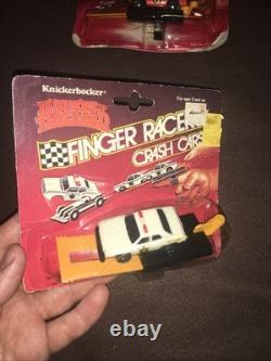 Knickerbocker The Dukes Of Hazzard Finger Racers Crash Cars