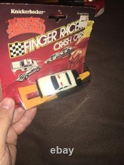 Knickerbocker The Dukes Of Hazzard Finger Racers Crash Cars