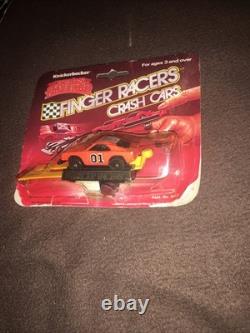 Knickerbocker The Dukes Of Hazzard Finger Racers Crash Cars