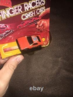 Knickerbocker The Dukes Of Hazzard Finger Racers Crash Cars