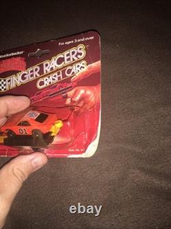 Knickerbocker The Dukes Of Hazzard Finger Racers Crash Cars