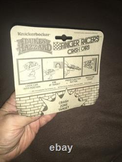 Knickerbocker The Dukes Of Hazzard Finger Racers Crash Cars