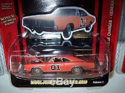LOT OF 6X JOHNNY LIGHTNING DUKES OF HAZZARD RELEASE COMPLETE SET GENERAL LEE MB