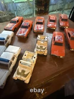 Large lot of vintage Hertel Dukes of Hazzard diecast cars