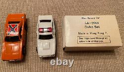 Ldeal HO Slot Car The Dukes Of Hazzard Genral Lee & Sheriff Car Duke Set 5A-3969