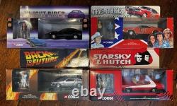 Lot Corgi Starsky & Hutch, Knight Rider, Dukes Of Hazard, BTTF