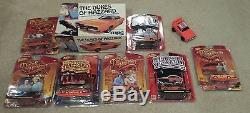 Lot of 9 Dukes of Hazzard General Lee Johnny Lightning and MPC