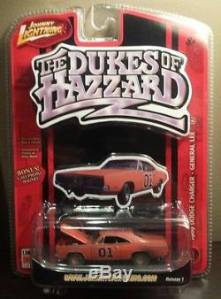 Lot of 9 Dukes of Hazzard General Lee Johnny Lightning and MPC