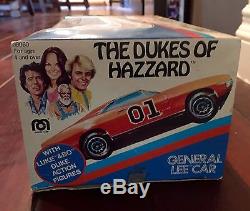 MEGO General Lee With Action Figures Dukes Of Hazzard MIB