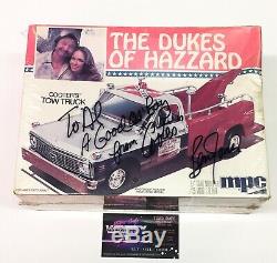MPC The Dukes of Hazzard Model Kit Cooters Tow Truck Signed / Autographed