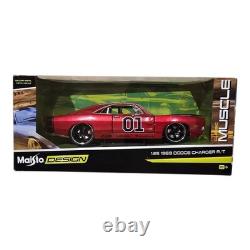 Maisto 1969 Dodge Challenger General Lee Dukes Of Hazard 118 Diecast Custom