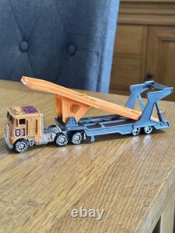 Matchbox HotWheels General Lee car transporter Dukes Of Hazzard tractor trailer