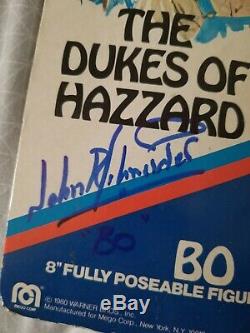 Mego Dukes Of Hazzard Bo Duke And Luke Duke Autographed