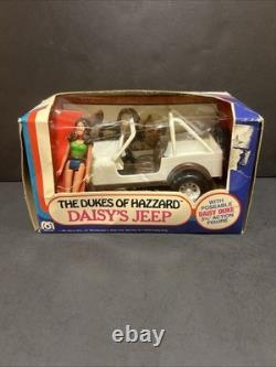 Mego The Dukes of Hazzard Daisy's Jeep & Action Figure with Original Box MiB