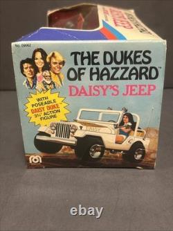 Mego The Dukes of Hazzard Daisy's Jeep & Action Figure with Original Box MiB