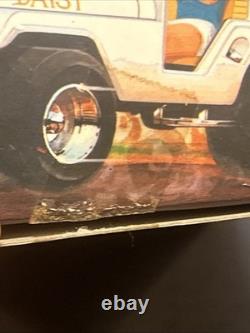 Mego The Dukes of Hazzard Daisy's Jeep & Action Figure with Original Box MiB