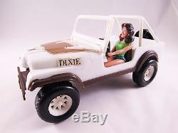 Mego Warner Bros Dukes Of Hazzard Daisy Duke Jeep 1980 Dixie