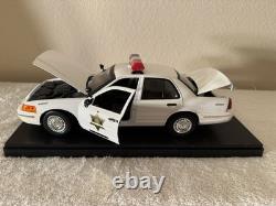 Motormax 118 Ford Crown Victoria Hazzard County Sheriff Custom Dukes Of Hazzard