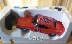 Movie DUKES OF HAZZARD RC CAR 110 Collectible General Lee-VERY RARE & NEW