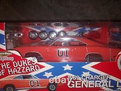 NEW 1/18 Ertl Diecast BodyShop American Muscle GENERAL LEE 69 Dodge Charger