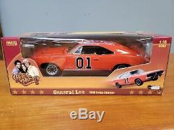 NEW Auto World Silver Screen Machines 1969 Dodge Charger General Lee 118 Scale