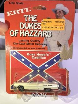 NEW Vintage ERTL 164 Scale Dukes Of Hazard Diecast Boss Hog's Cadillac