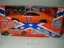 NIB! 1969 Dodge Charger General Lee #01 Dukes of Hazzard! 118 Die Cast Car Ertl