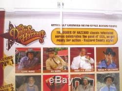 NIP Dukes of Hazzard 12 Retro Figures Series 1 Bo, Luke, Boss Hogg & Roscoe