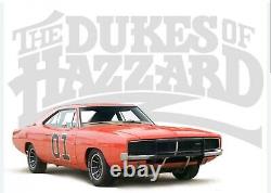 New 118 Scale Diecast General Lee 1969 Dodge Charger Johnny Lighting Edition